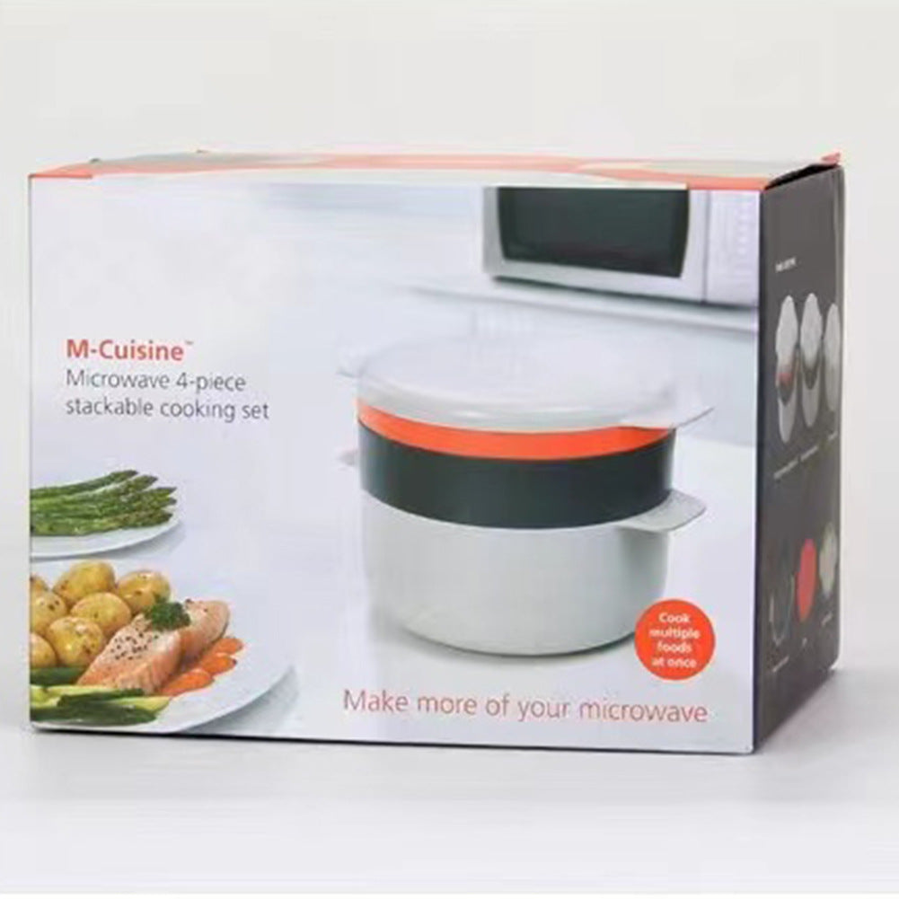 K Microwave Steaming Container